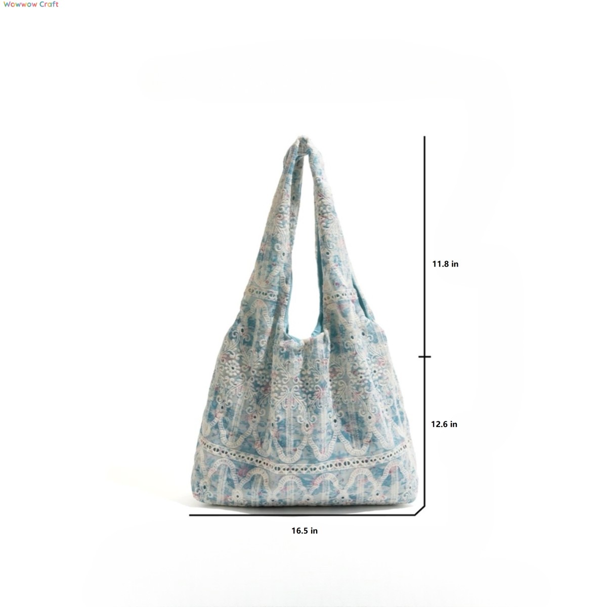 Shoulder Bags,Totes,Korean style embroidered lace shoulder bag - Canvas bag tote bag
